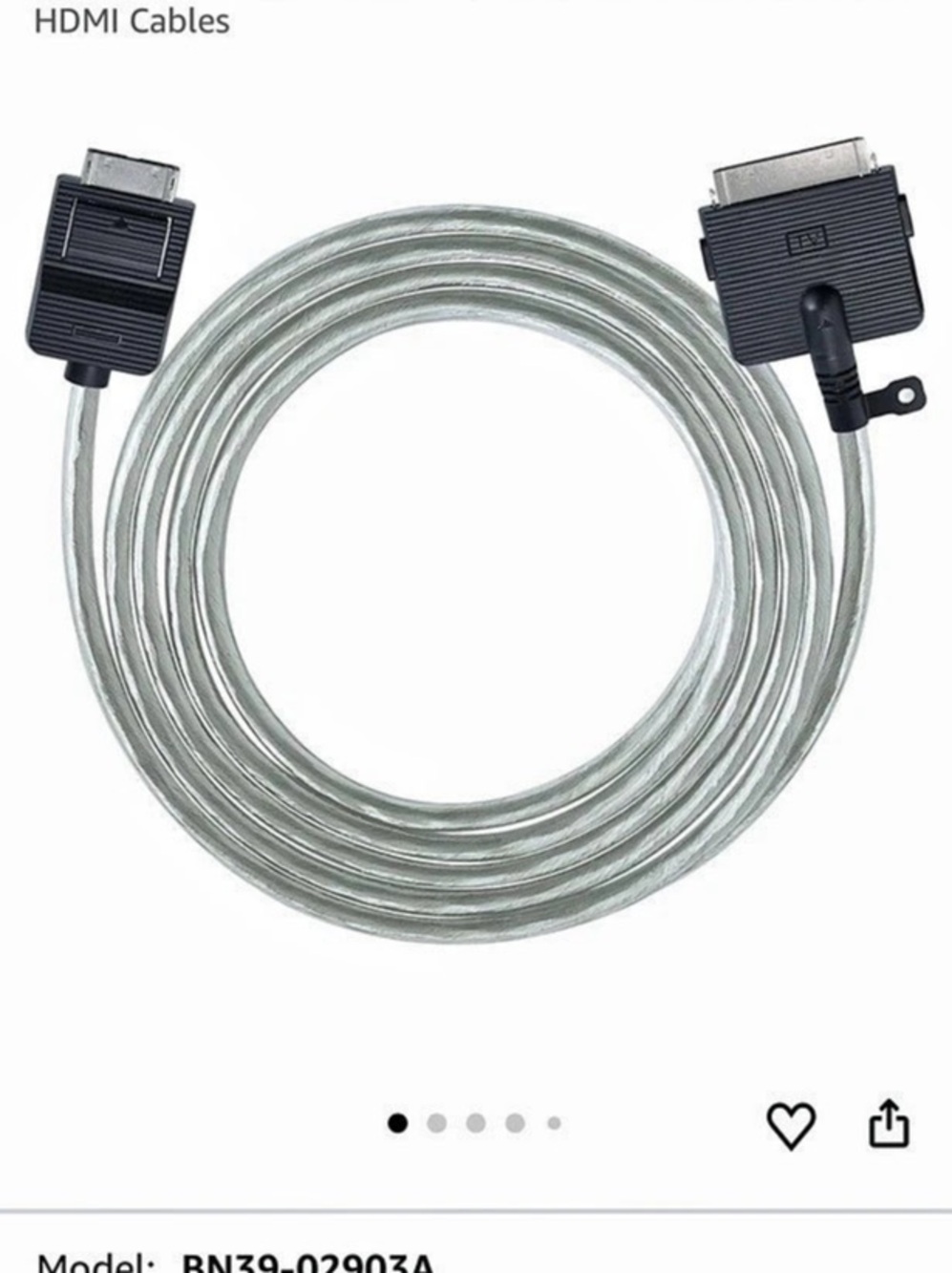Samsung One Connect cable cord